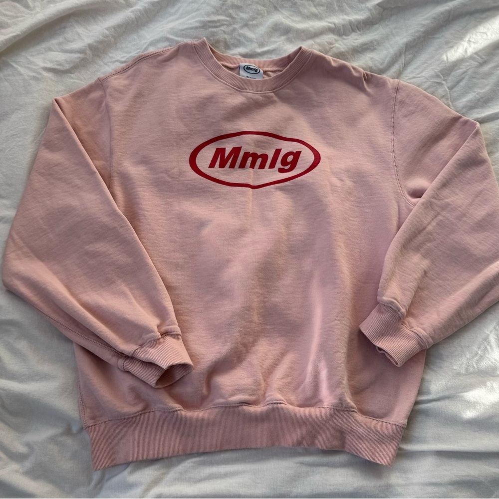 MMLG Pink Logo Sweatshirt